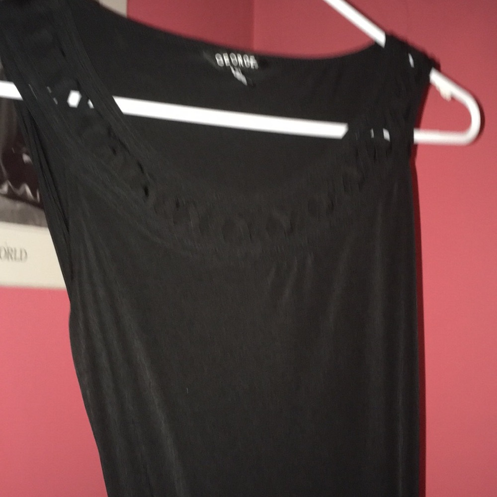 Black dress.